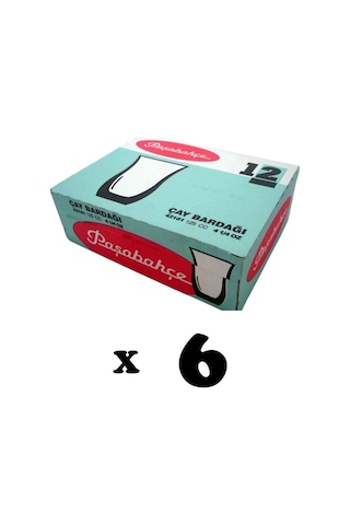 Paşabahçe Beylerbeyi Çay Bardağı 120 Cc 72'li 42181 Şeffaf