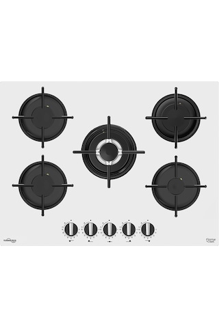 Tommatech TAO7001BG Wok Gözlü Ankastre Gazlı Ocak 70 Cm