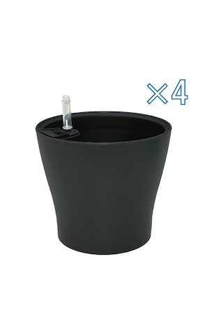 Biorfe Akıllı Saksı, Kendi Kendini Sulayan 4 Adet Saksı