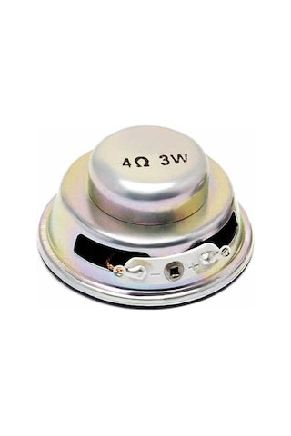 4 Ohm 3w Hoparlör