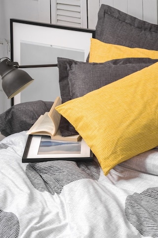 Modern Çift Kişilik Nevresim Takımı Dappled Sarı