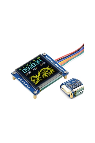 1.5inch Rgb Oled Ekran Modülü 128 128 Piksel, 65k Rgb Ekran Renkleri, Spı Arayüzü