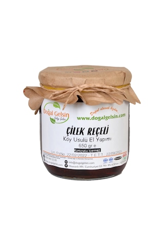 Doğal Gelsin Çilek Reçeli - 650 gr