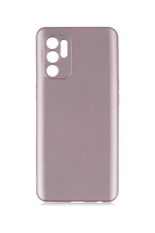 Oppo Reno 6 4g Kılıf Esnek Yapılı İnce Slim Silikon Kapak Ryc/premier Rose
