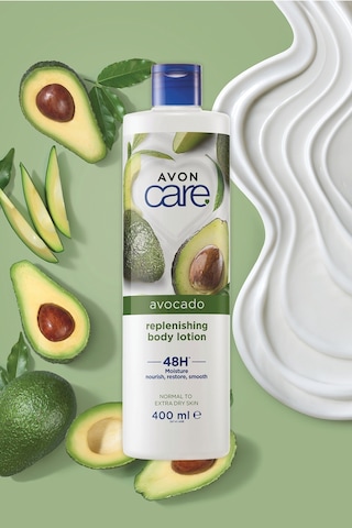 Avon Care Kuru Ciltler için Avokado Özlü Vücut Losyonu 400 ML