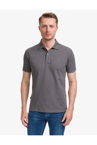 Pierre Cardin Erkek Koyu Gri Tişört Basic 50321128-vr080