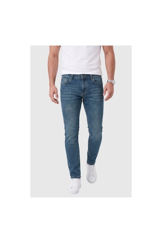 Deepsea Erkek Slim Fit Dar Kesim Likralı Mavi Kot Pantolon Yumuşak Dokulu Esnek Jean 2600692