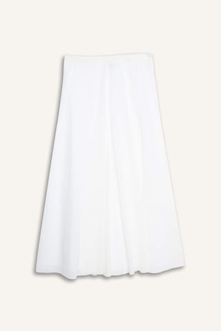 Defacto A Kesim Vual Maxi Etek F4560ax25hser105 Ekru