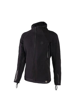 Knox Shield Hoody Aaa Korumalı Kapüşonlu Kadın Motosiklet Montu Siyah