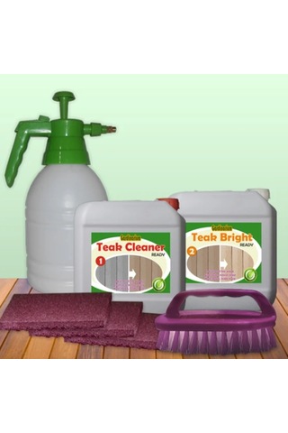 Gardinarium Teak / Tik Temizleme Seti 5'li 15 - 25 M2 Aktif Köp