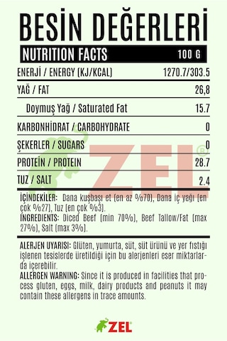 Zel Konserve Dana Et Kavurma 2x80 Gr