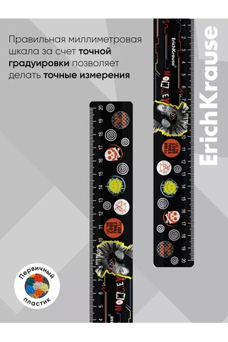 Erichkrause 20 Cm Cetvel 151641546 Siyah