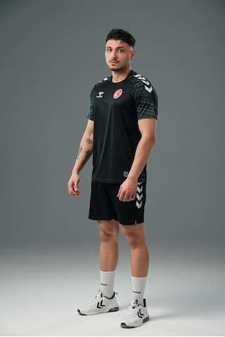 Hummel Milli Takım Line Antrenman Tişört Siyah