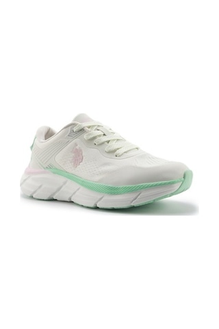 4US U.s. Polo Assn. Saldona Wmn 5fx Beyaz Kadın Koşu -001
