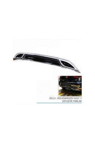 Golf 7 Difüzör Parlak Siyah 2013+
