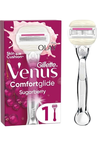 Gillette Venus Comfort Glide Sugarberry Tıraş Makinesi + Yedek Başlık