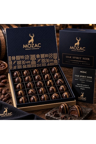 Mozac Oak Spirit Noir Bolu Çikolatası 350 G