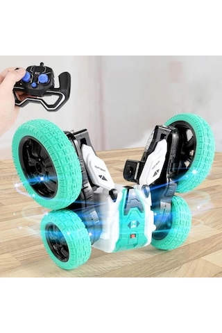 Royal Toys 360 Derece Dönebilen Şarjlı Işıklı Kumandalı Kasırga Akrobat Araç Dw02a Çok Renkli