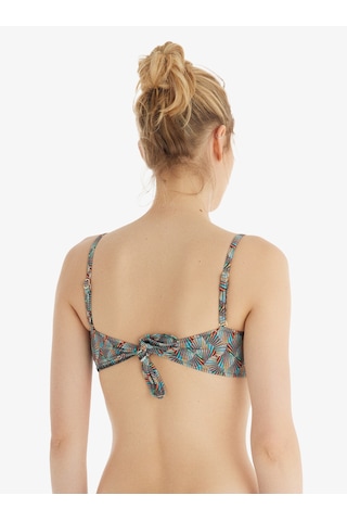 Kadın Bikini Üst 10717 - Desenli Çok Renkli