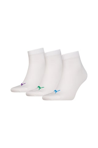 Puma Düz Quarter Çorap 3lü Paket 906978 82