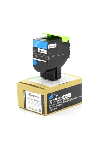 Tonerturk Lexmark 80C8Sc0 Mavi Uyumlu Toner / Cx310 / Cx410 / Cx510