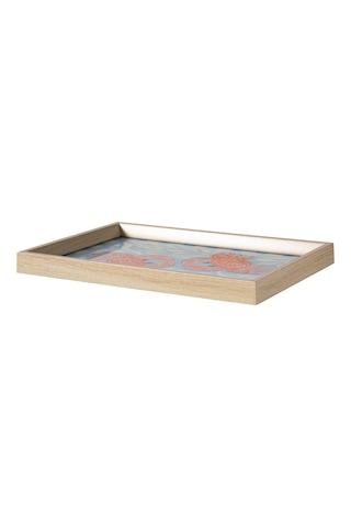Mudo Home Crabs Dekoratif Tepsi 31x42 Cm Mavi