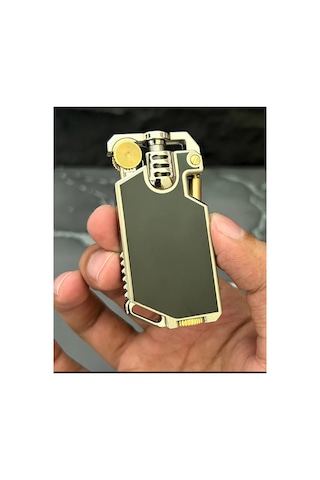 Seri Vintage Mekanik Benzinli Çakmak - Premium Hediyelik Şık Model 109555