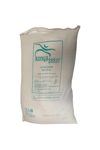 Konya Şeker Beyaz Toz Şeker 50 KG