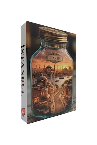 2028 -773 İstanbul Dekoratif Kitap Kutusu