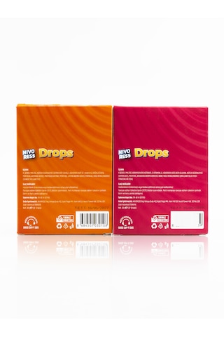 Nivoress Drops Karamürver Nane Ahududu Beta Glukan - Portakal Propolis Menthol 24 Adet