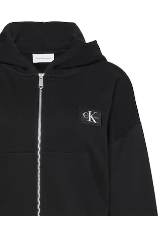 A- French Terry Badge Logo Fz Ho-8283 Siyah