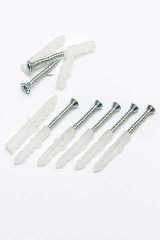 7mm Plastik Dübel + Vida Seti 50 Adet