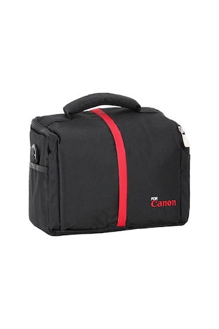 Pdx Canon Uyumlu Kare Omuz Çantası Set Çanta Tüm DSLR Uyumlu