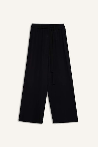 Defacto Culotte Geniş Paça Krinkıl Viskon Kapri C9565ax26smbk81 Siyah-bk81