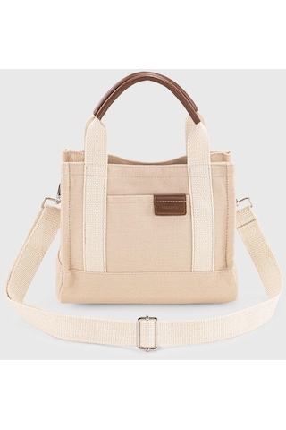 Housebags Kadın Kanvas Tote Bag 232 001