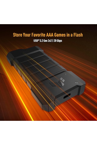 Tuf Gaming A2 Ssd Kutusu Siyah M.2