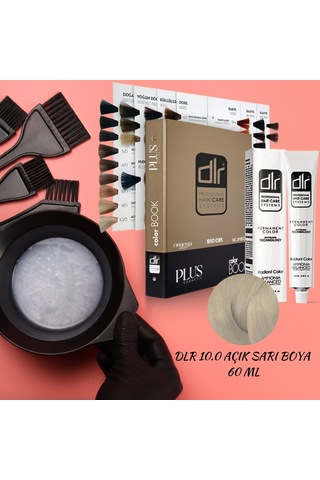 DLR Color Saç Boyası 10.0 60 ML