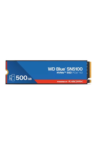 Wd 500gb Blue Sn5100 Nvme Gen4 M.2 Ssd 6600mb Okuma / 5600mb Yazma Wds500g5b0e Wd 500gb Blue Sn5100 Nvme Gen4 M.2 Ssd 6600mb Okuma / 5600mb Yazma Wds500g5b0e