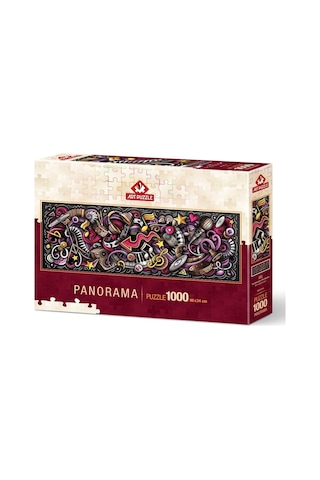 Art Puzzle 5351 Ritmin Elementleri Panaroma 1000 Parça Puzzle