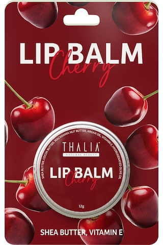 Thalia Yoğun Nemlendirme Etkili Kiraz Aromalı Dudak Balsamı 12 G