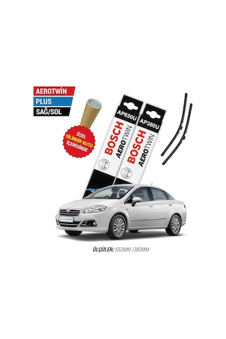 Bosch Aerotwin Plus Fiat Linea Silecek Takımı (2007-2016)