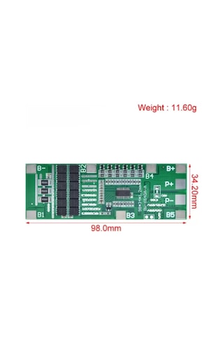 6s 40a Li-ion Pcb Bms