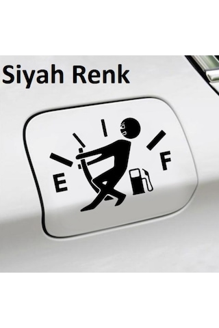 Araba Yakıt Deposu Kapağı Sticker (254605259)