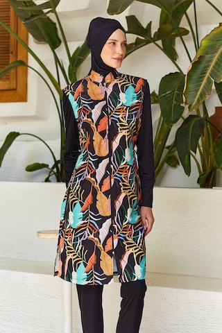 Tam Kapalı Tesettür Mayo 3302 Siyah Siyah