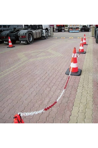 Kendinden Ağırlıklı Duba Eko Trafik Konisi Otopark Trafik Konisi 75 Cm