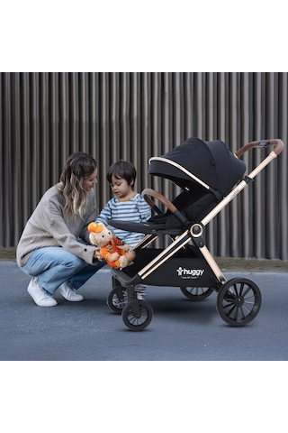 Huggy Mate 5 İn 1 Çift Yönlü Travel Bebek Arabası