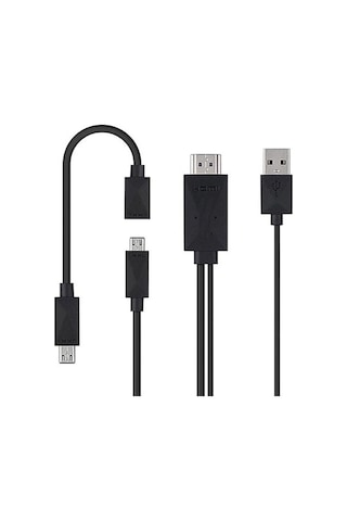 Powermaster Micro Usb S2-s3-s4 Uyumlu Hdmı Çevirici Kablo 1 Adet