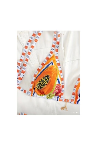 Lilly Summer Nectar Golden Charm Detaylı Bikini Turuncu Turuncu