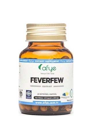 Afye Feverfew 60 Kapsül 498 Mg