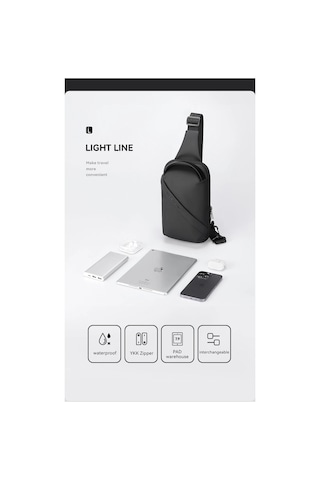 Mark Ryden Clear Tek Kol Omuz Çantası İpad Tablet Uyumlu Mr8518 00 Siyah